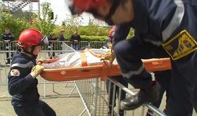 Les Cadets du Feu en pleine action
