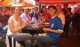 Liège : les supporters français ravis