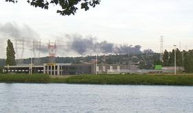 Beyne Heusay : spectaculaire incendie