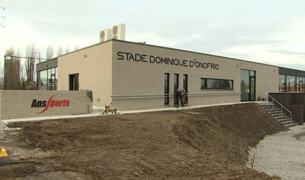 Inauguration du Stade Dominique D'Onofrio à Ans