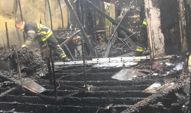 Incendie d'un local scout à Boncelles 