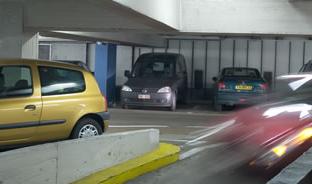 Incendie dans le parking Opéra !