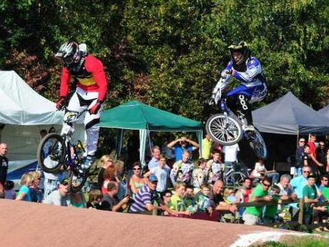 Inédit : une manche de la coupe d’Europe de BMX à Saive en 2018 (vidéo)