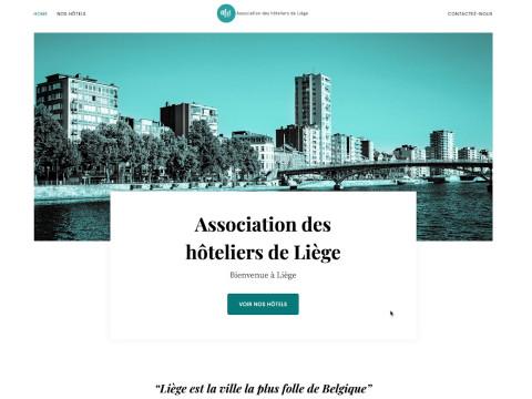 L'association des hôteliers de Liège a désormais son nouveau site web