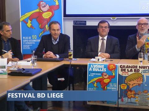 L'usine à Bulles, festival BD, s'installera au Théâtre de Liège 