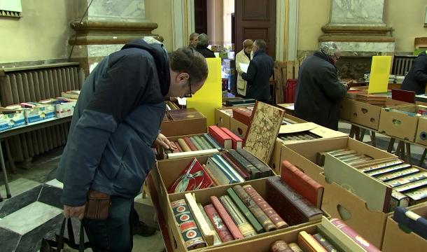 La Foire aux livres du Kiwanis de Liège: le public au rendez-vous