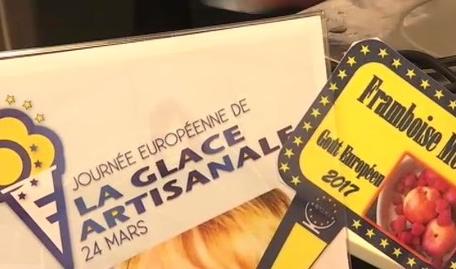 La glace Framboise Melba à l'honneur en 2017 