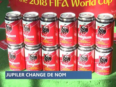 La Jupiler devient Belgium pour une durée déterminée