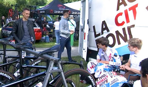 La Philippe Gilbert Junior sous le regard... de Philippe Gilbert