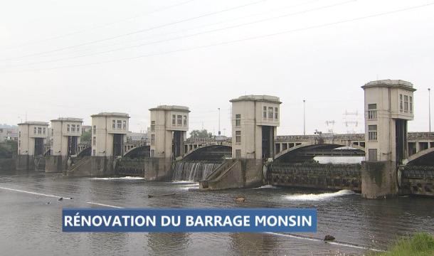 La rénovation du barrage de l'Ile Monsin débute lundi 
