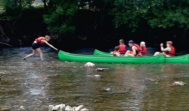 La sècheresse met en danger l'activité de location de kayaks
