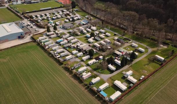 Le camping de Hamoir, désormais vide ! 