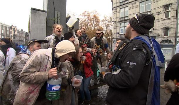 Le cortège de la Saint-Nicolas des étudiants se déroule ce mardi de 12h à 15h30
