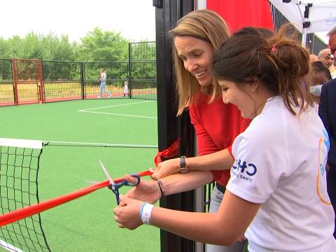 Le MontLégia inaugure son terrain multisports pour les patients en pédiatrie