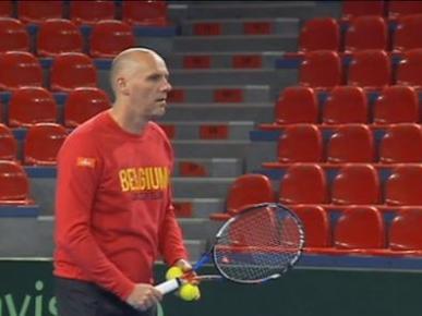 Le nouveau capitaine de l'équipe de Fed Cup débutera à Liège