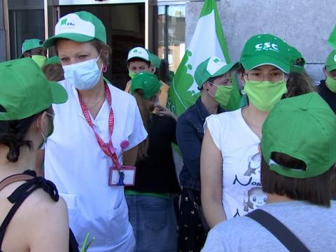 Le personnel soignant contre la réforme des barèmes  