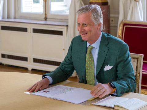 Le Roi Philippe soutient 'Sauvons Maya'
