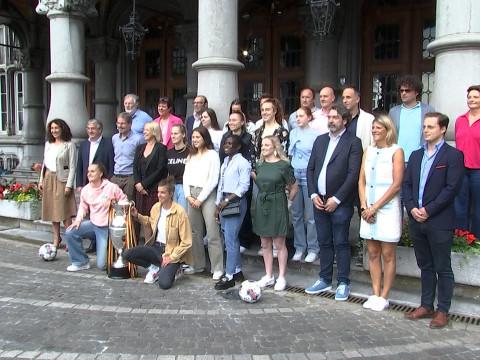 Le Standard Femina mis à l'honneur au Palais provincial