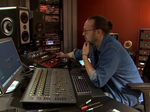 Le studio du pôle musical de la Province bien installé à l'OM