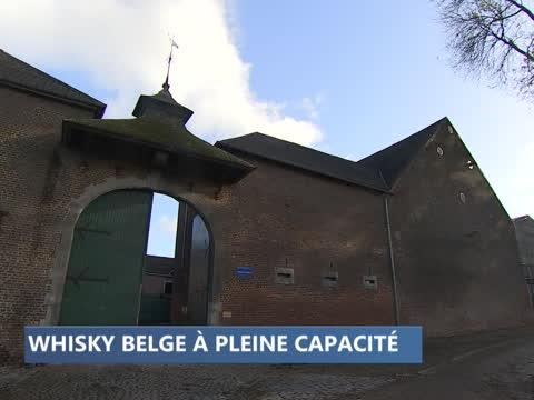 Le whisky belge à pleine capacité