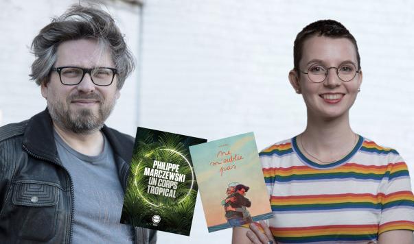 Les auteurs liégeois Philippe Marczewski et Alix Garin, prix Rossel 2021