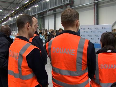 Les douaniers de l'aéroport de Liège en grève