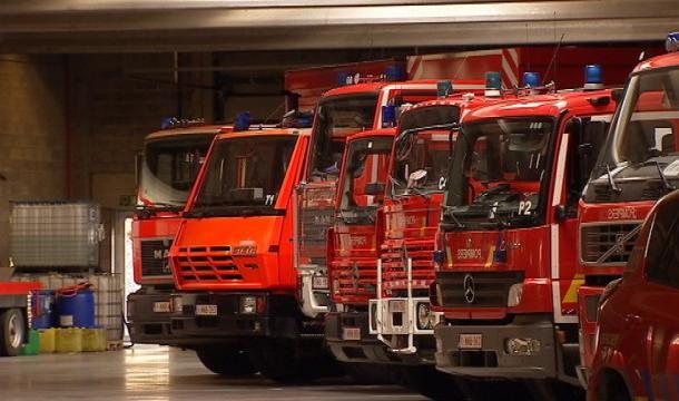 Les pompiers HEMECO mécontents. Ils le font savoir