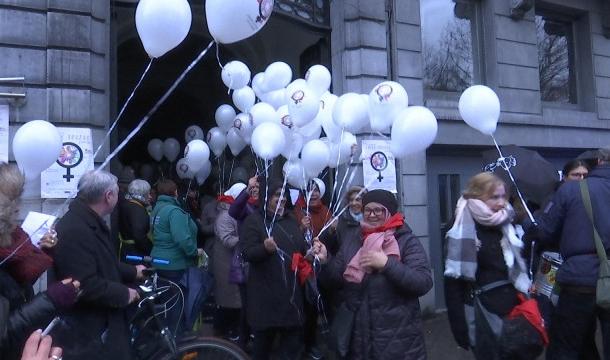 Liège : 200 personnes ont pris part à la cyclo-parade féministe