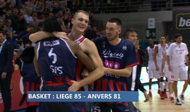 Liège Basket : victorieux contre les Giants d'Anvers 