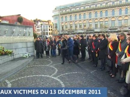 Liège se souvient des victimes du 13 décembre 2011