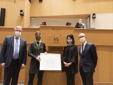 Ludivine Henrion, prix pour la promotion du sport féminin 2021 