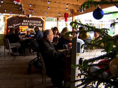 Noël s'invite en mai dans ce restaurant hutois