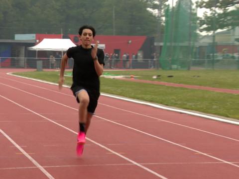 Nouvelle piste d'athlétisme indoor à Seraing