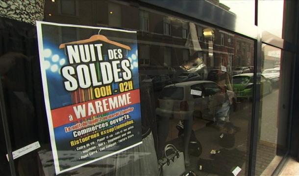 Nuit des soldes à Waremme 