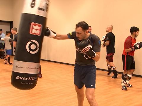 On boxe au centre sportif de Flémalle ! 