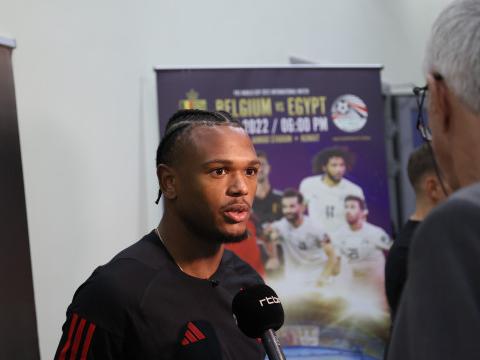 Openda, l'attaquant liégeois, prêt à relayer Lukaku et Batshuayi