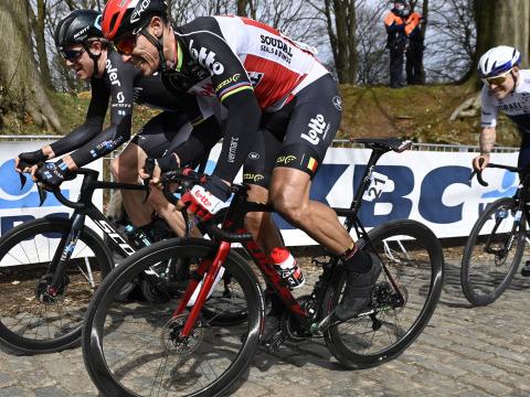 Phllippe Gilbert au départ des classiques wallonnes