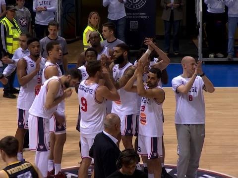 Playoffs : clap de fin pour Liège Basket 