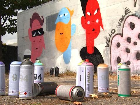 R Battle, le graffiti comme mode d'expression