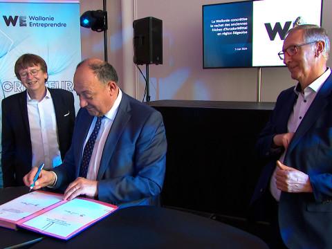 Rachat des anciennes friches liégeoise d'ArcelorMittal 