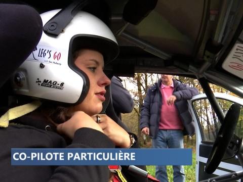 Rallye du Condroz : une jeune co-pilote unijambiste