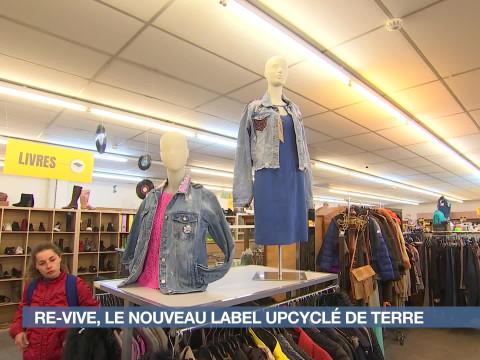 RE-VIVE, le nouveau label upcyclé de Terre