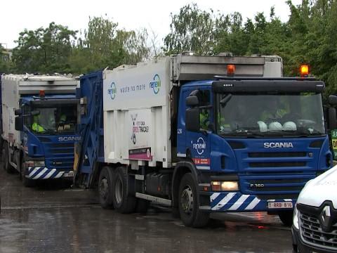 Renewi en grève: les déchets s'accumulent à Liège
