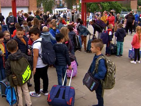 Rentrée des classes en zone sinistrée 