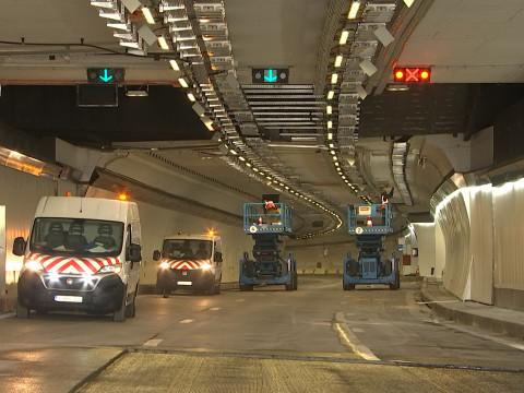 Réouverture du tunnel de Cointe le 28 août