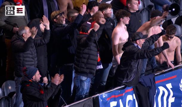 Lambot : "Une grosse prestation pour faire plaisir aux fans à distance" 