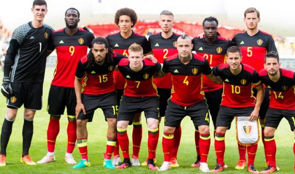 Six Liégeois avec les Diables Rouges 