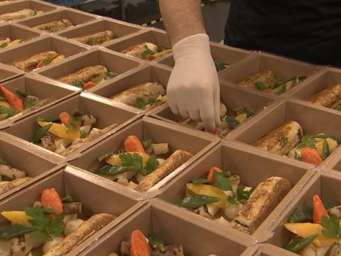 Soirée gastronomique magique... le tout dans une boîte