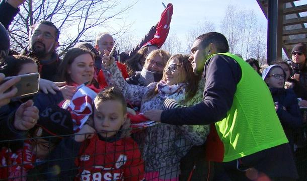 Standard : les fans en force à l'entraînement ouvert 
