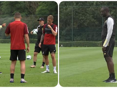 Standard: premier entraînement du duo Hoefkens-Touré